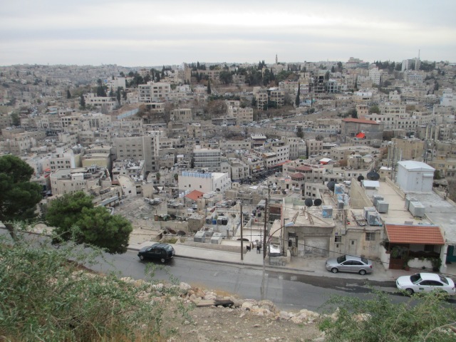 Amman, to the west